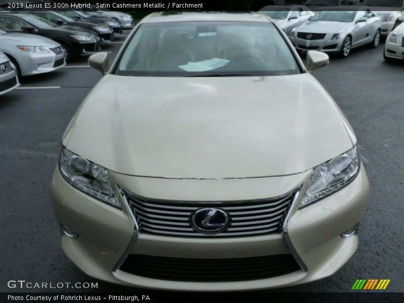 Satin Cashmere Metallic / Parchment 2013 Lexus ES 300h Hybrid