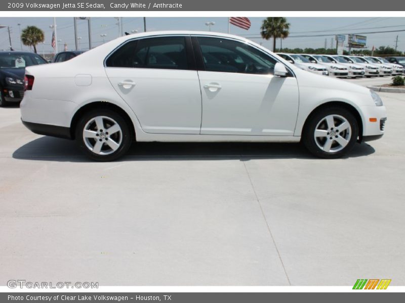 Candy White / Anthracite 2009 Volkswagen Jetta SE Sedan