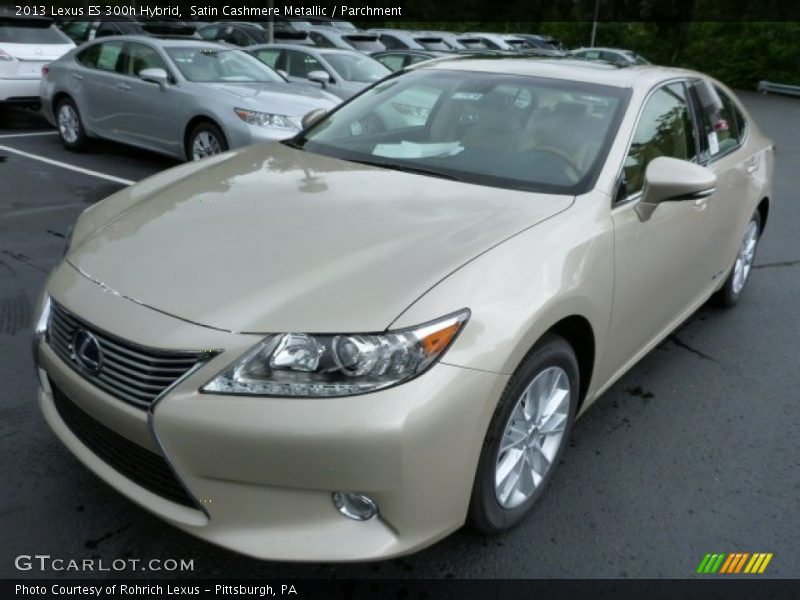 Satin Cashmere Metallic / Parchment 2013 Lexus ES 300h Hybrid