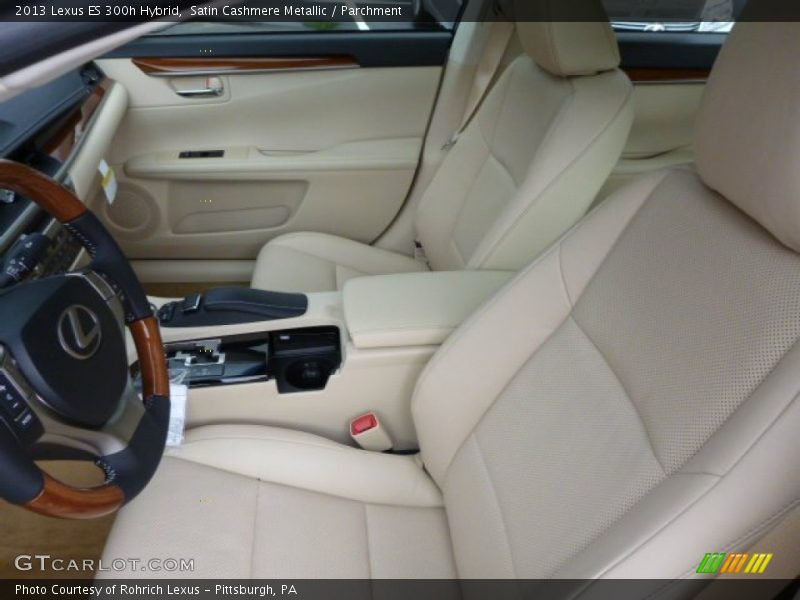 Satin Cashmere Metallic / Parchment 2013 Lexus ES 300h Hybrid