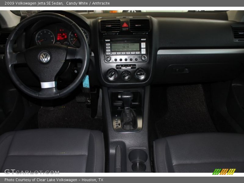Candy White / Anthracite 2009 Volkswagen Jetta SE Sedan