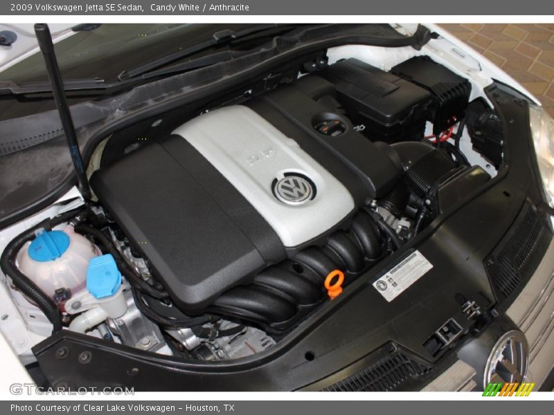 Candy White / Anthracite 2009 Volkswagen Jetta SE Sedan