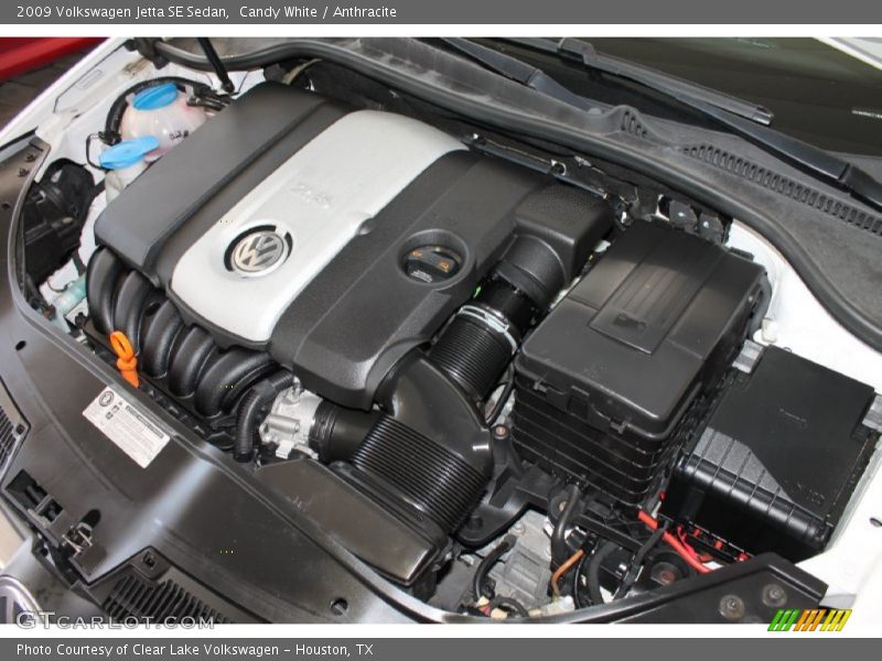 Candy White / Anthracite 2009 Volkswagen Jetta SE Sedan