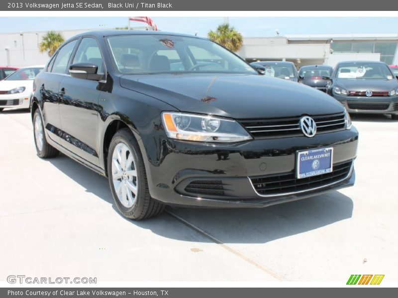 Black Uni / Titan Black 2013 Volkswagen Jetta SE Sedan