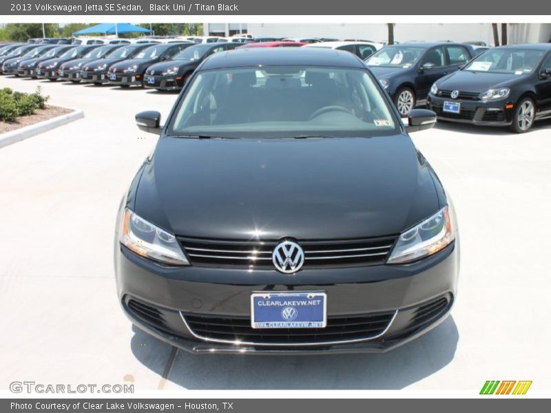 Black Uni / Titan Black 2013 Volkswagen Jetta SE Sedan