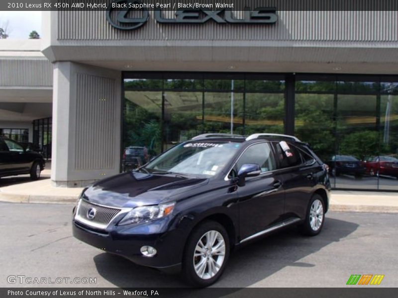 Front 3/4 View of 2010 RX 450h AWD Hybrid