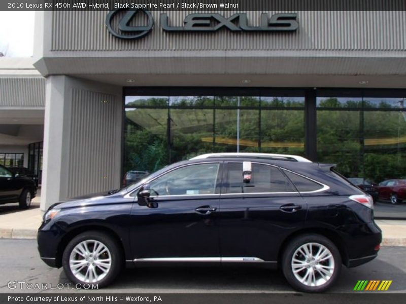  2010 RX 450h AWD Hybrid Black Sapphire Pearl
