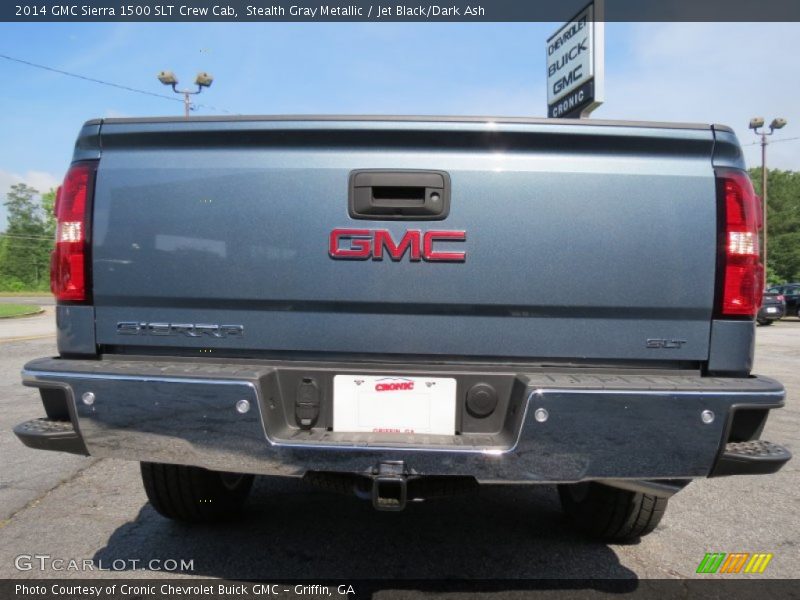 Stealth Gray Metallic / Jet Black/Dark Ash 2014 GMC Sierra 1500 SLT Crew Cab