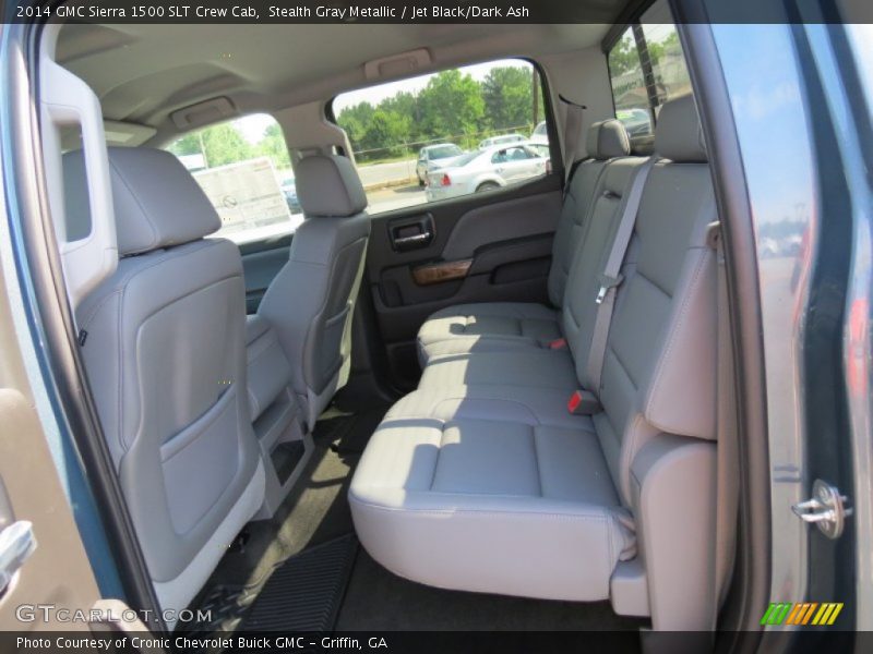 Stealth Gray Metallic / Jet Black/Dark Ash 2014 GMC Sierra 1500 SLT Crew Cab