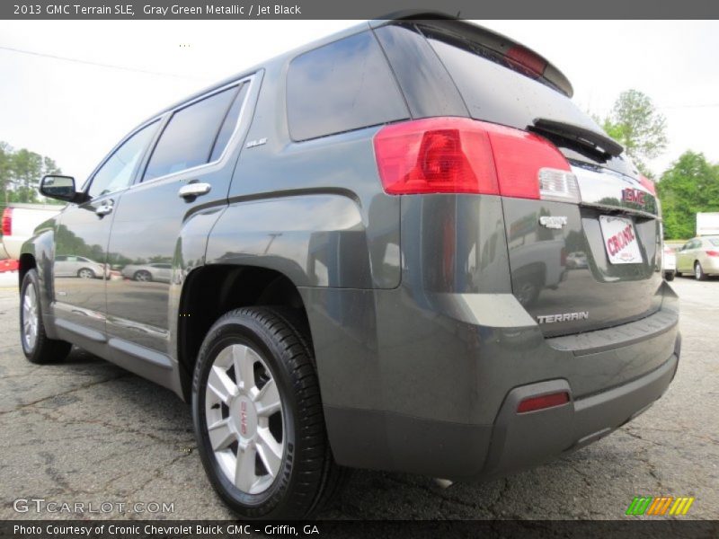 Gray Green Metallic / Jet Black 2013 GMC Terrain SLE