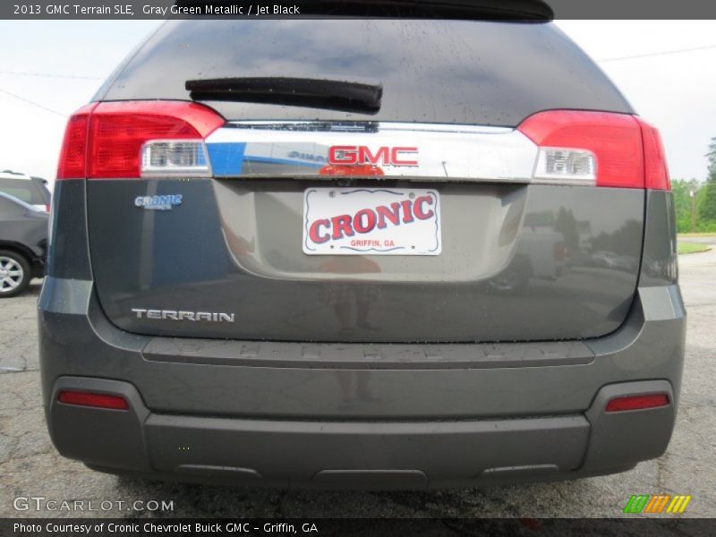 Gray Green Metallic / Jet Black 2013 GMC Terrain SLE