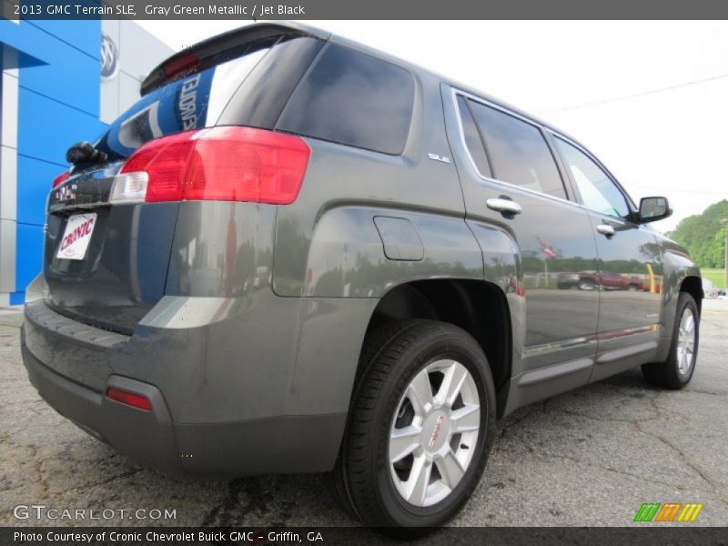 Gray Green Metallic / Jet Black 2013 GMC Terrain SLE
