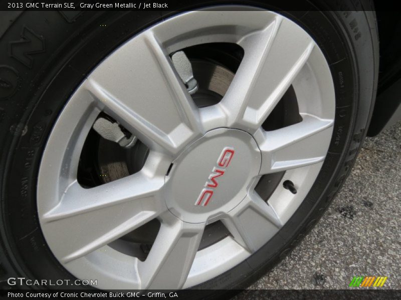 Gray Green Metallic / Jet Black 2013 GMC Terrain SLE