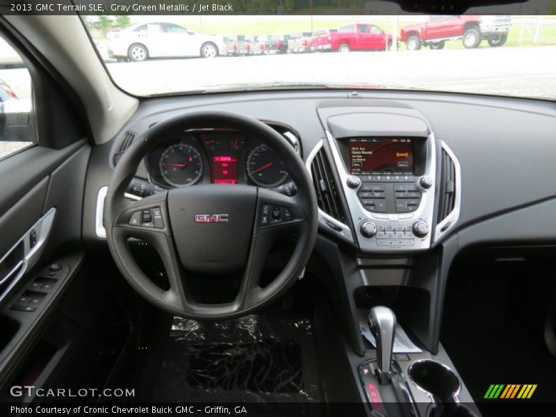 Gray Green Metallic / Jet Black 2013 GMC Terrain SLE