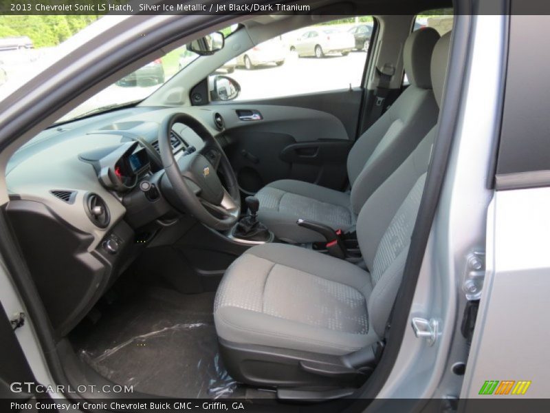 Front Seat of 2013 Sonic LS Hatch