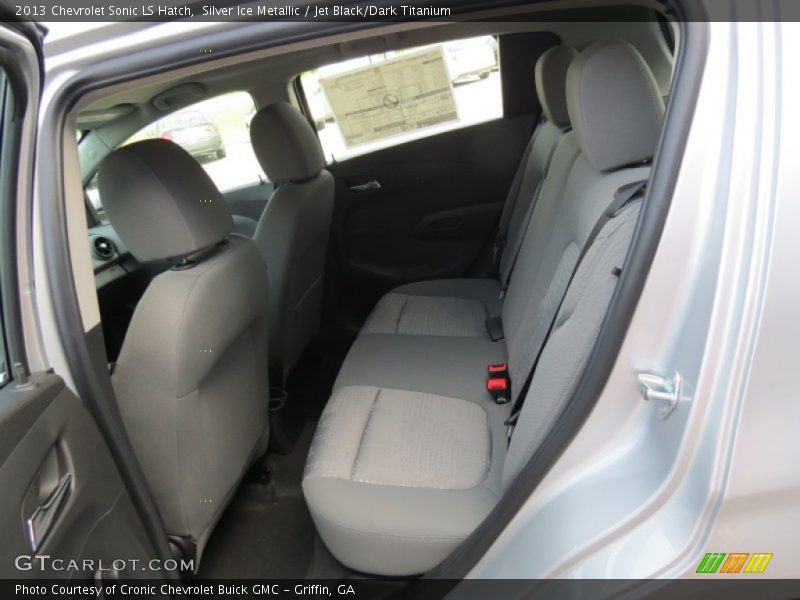Rear Seat of 2013 Sonic LS Hatch