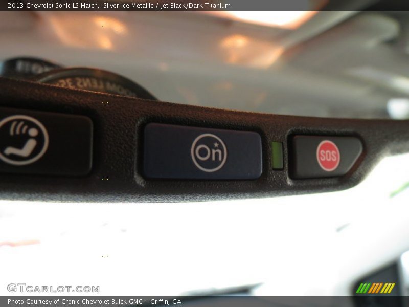 Silver Ice Metallic / Jet Black/Dark Titanium 2013 Chevrolet Sonic LS Hatch