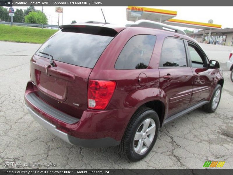 Sonoma Red Metallic / Ebony 2007 Pontiac Torrent AWD