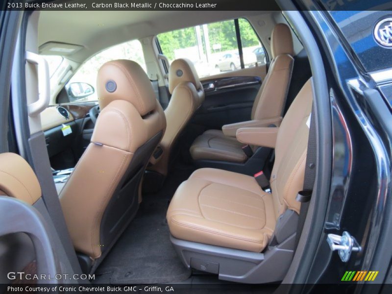 Carbon Black Metallic / Choccachino Leather 2013 Buick Enclave Leather