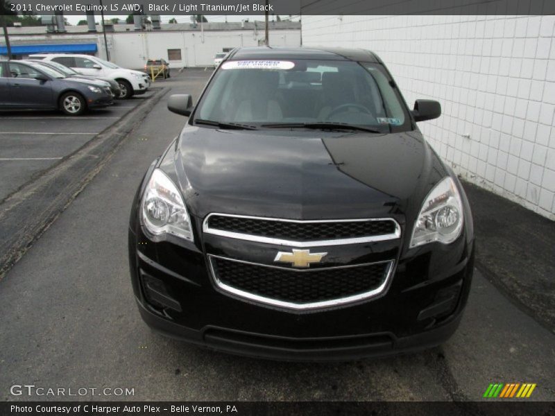 Black / Light Titanium/Jet Black 2011 Chevrolet Equinox LS AWD
