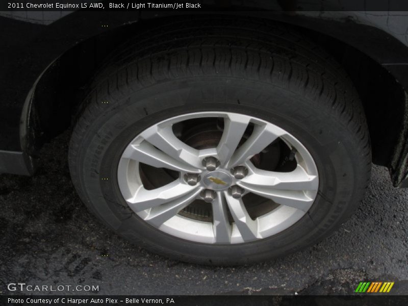 Black / Light Titanium/Jet Black 2011 Chevrolet Equinox LS AWD