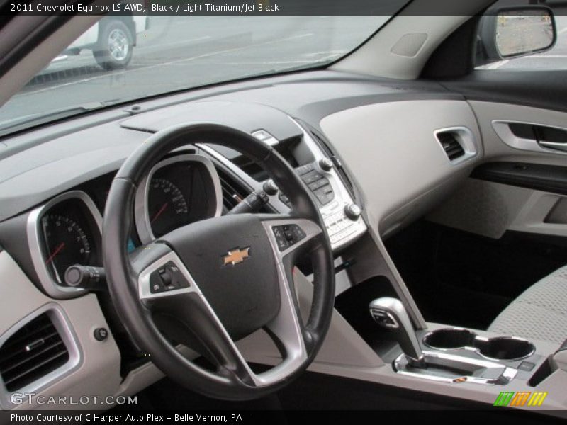 Black / Light Titanium/Jet Black 2011 Chevrolet Equinox LS AWD