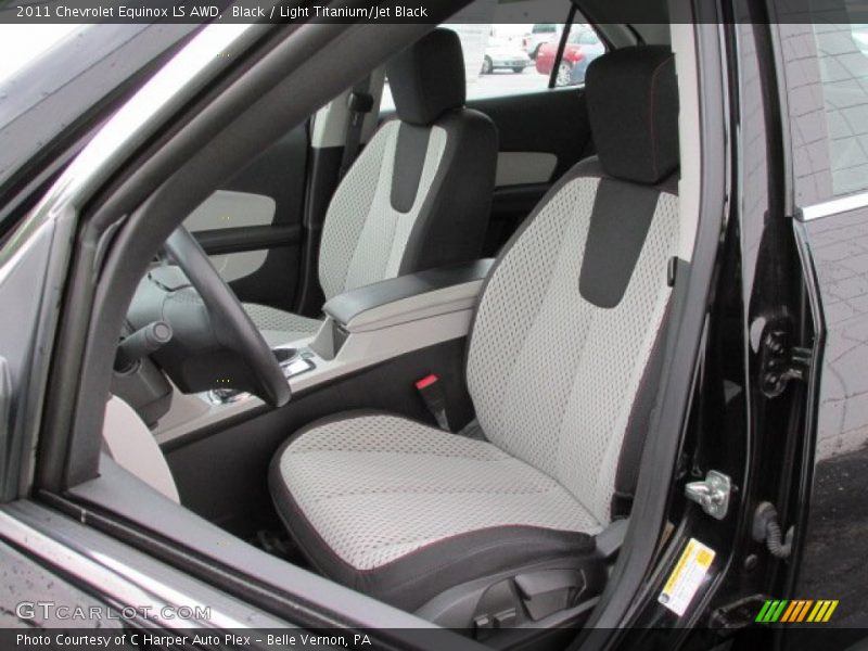 Black / Light Titanium/Jet Black 2011 Chevrolet Equinox LS AWD