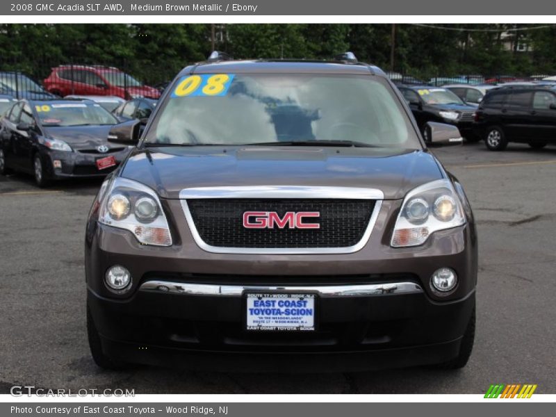 Medium Brown Metallic / Ebony 2008 GMC Acadia SLT AWD