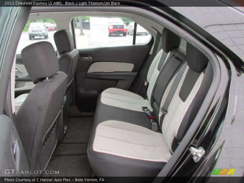 Black / Light Titanium/Jet Black 2011 Chevrolet Equinox LS AWD