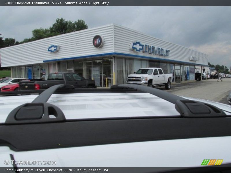 Summit White / Light Gray 2006 Chevrolet TrailBlazer LS 4x4