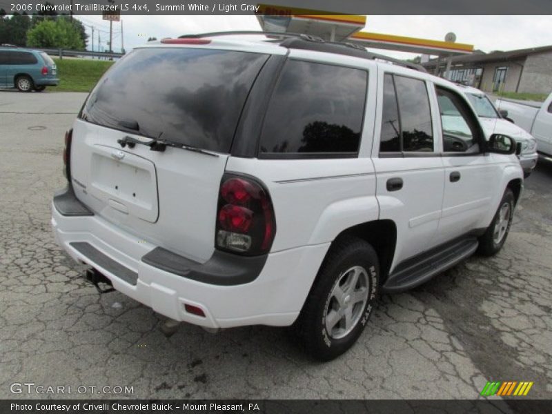 Summit White / Light Gray 2006 Chevrolet TrailBlazer LS 4x4