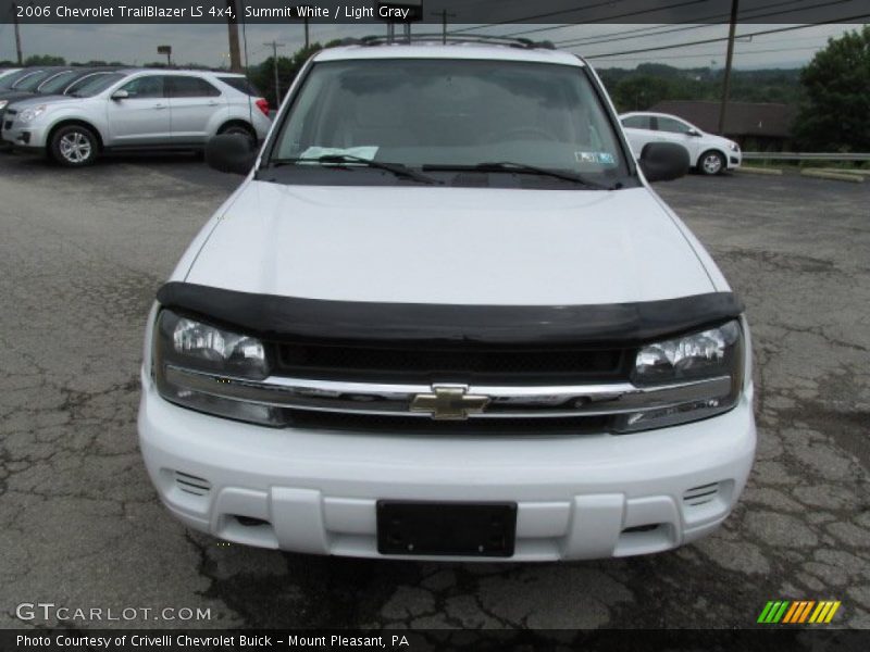Summit White / Light Gray 2006 Chevrolet TrailBlazer LS 4x4