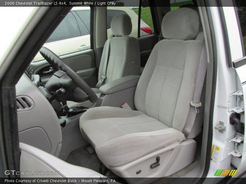 Summit White / Light Gray 2006 Chevrolet TrailBlazer LS 4x4