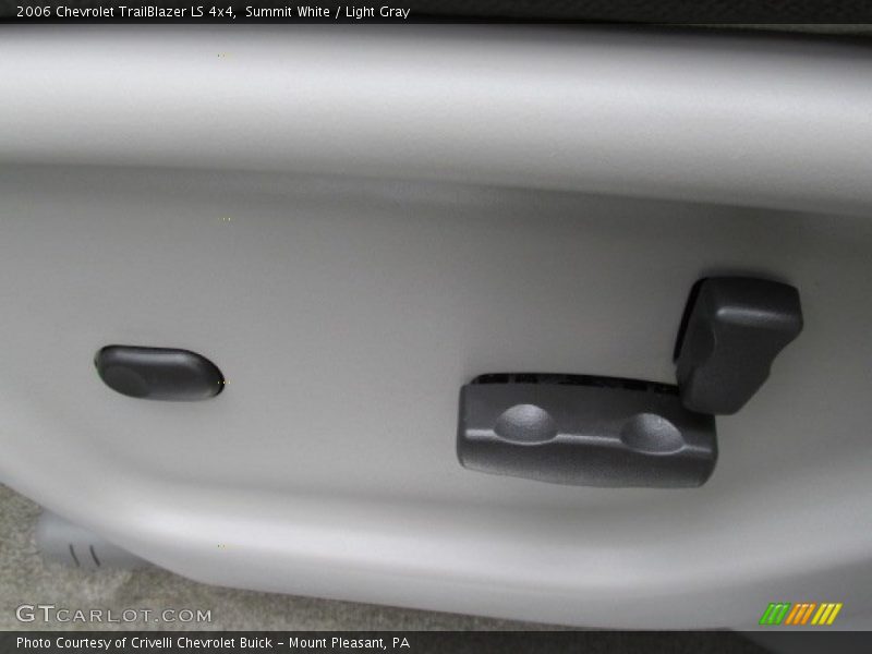 Summit White / Light Gray 2006 Chevrolet TrailBlazer LS 4x4
