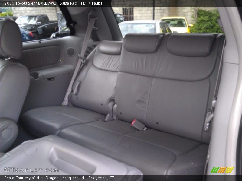 Salsa Red Pearl / Taupe 2006 Toyota Sienna XLE AWD