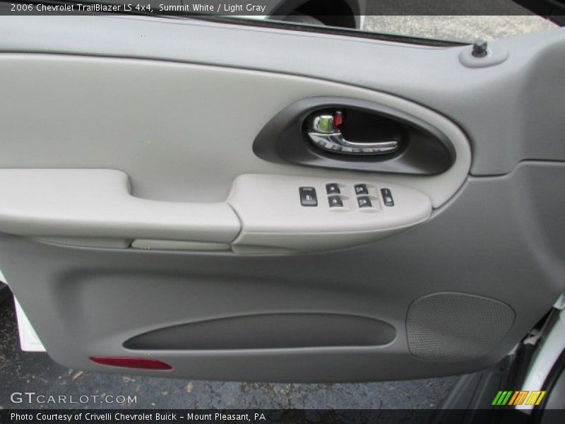 Summit White / Light Gray 2006 Chevrolet TrailBlazer LS 4x4