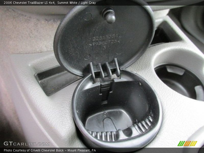 Summit White / Light Gray 2006 Chevrolet TrailBlazer LS 4x4