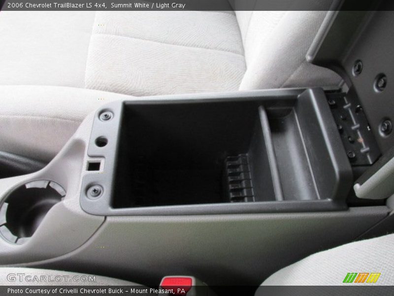 Summit White / Light Gray 2006 Chevrolet TrailBlazer LS 4x4
