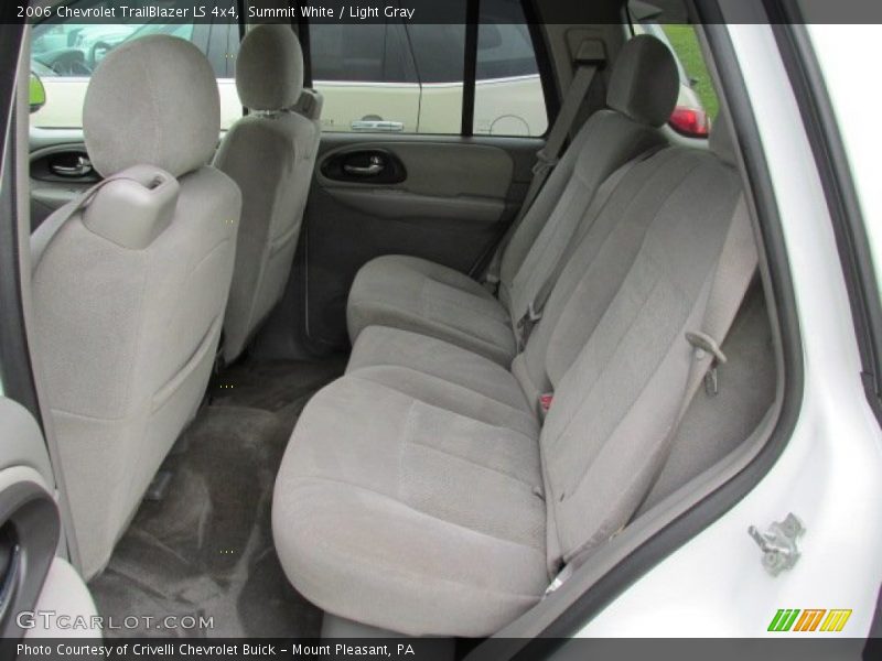 Summit White / Light Gray 2006 Chevrolet TrailBlazer LS 4x4