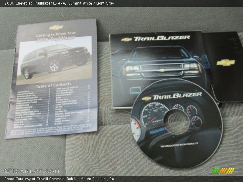 Summit White / Light Gray 2006 Chevrolet TrailBlazer LS 4x4