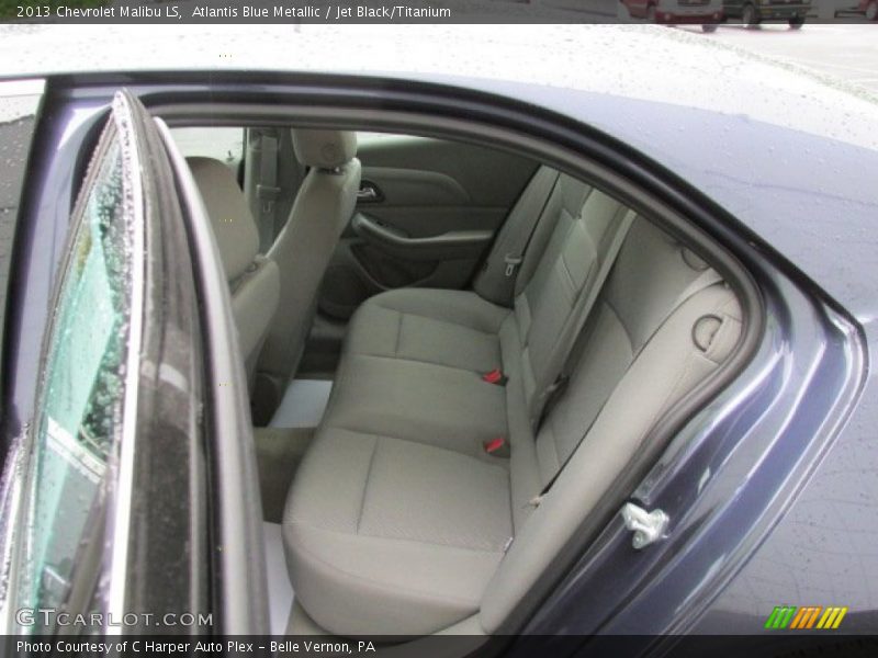 Atlantis Blue Metallic / Jet Black/Titanium 2013 Chevrolet Malibu LS