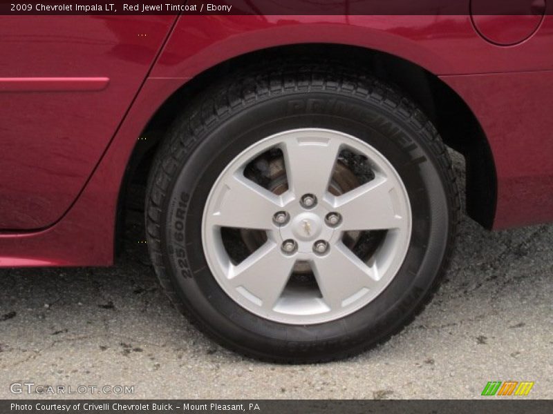 Red Jewel Tintcoat / Ebony 2009 Chevrolet Impala LT