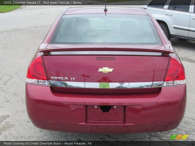 Red Jewel Tintcoat / Ebony 2009 Chevrolet Impala LT