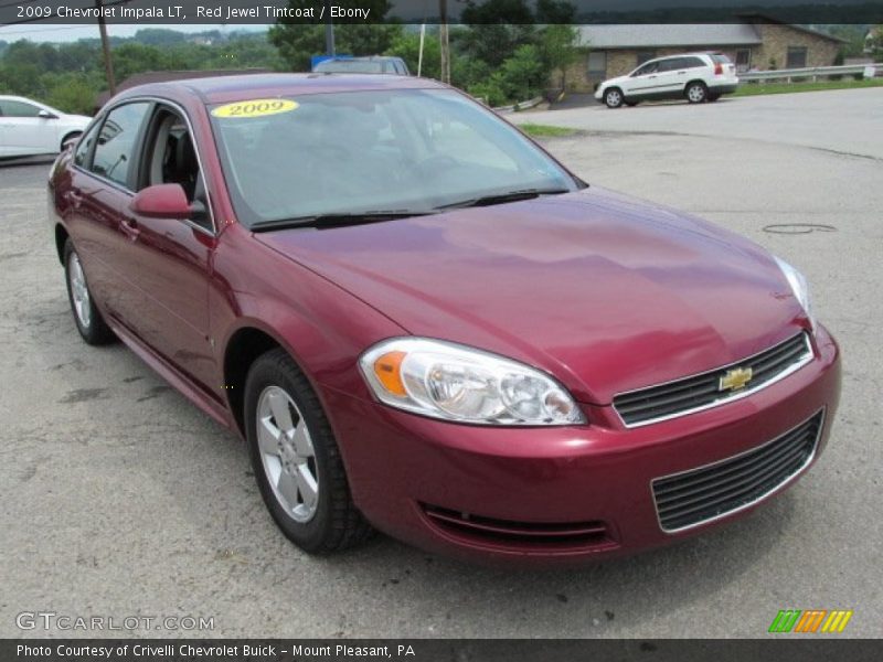 Front 3/4 View of 2009 Impala LT