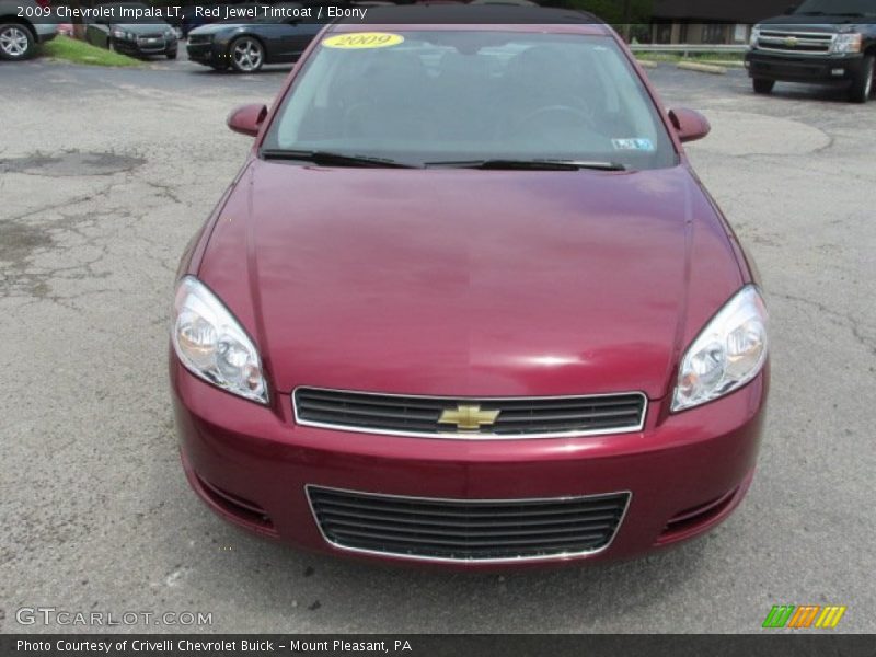 Red Jewel Tintcoat / Ebony 2009 Chevrolet Impala LT