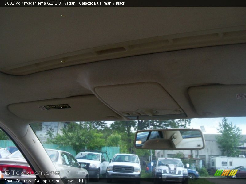 Galactic Blue Pearl / Black 2002 Volkswagen Jetta GLS 1.8T Sedan