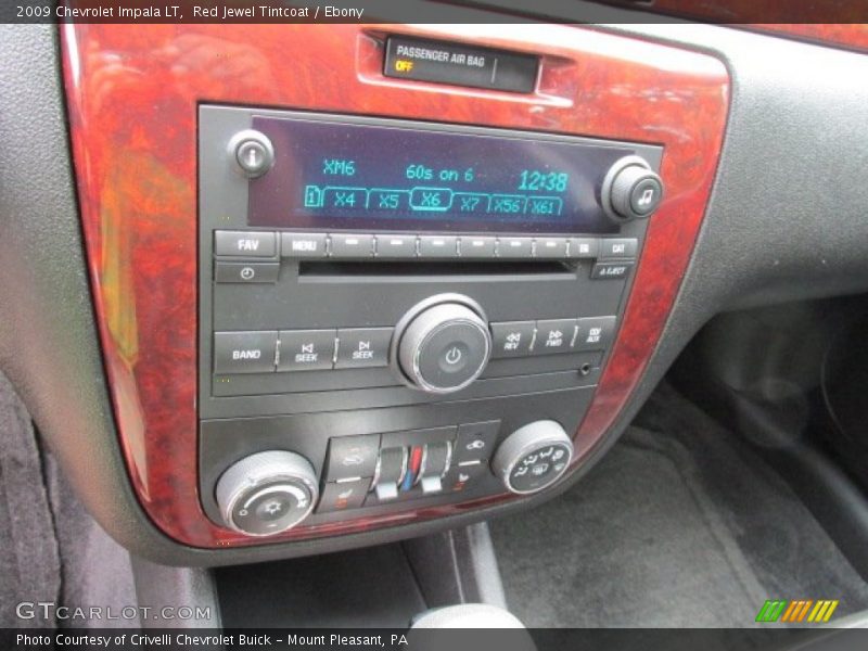 Red Jewel Tintcoat / Ebony 2009 Chevrolet Impala LT