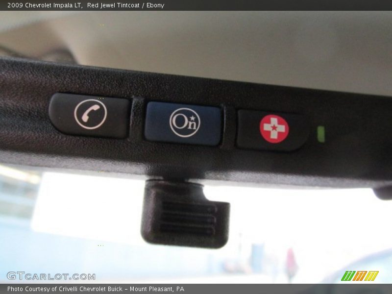 Red Jewel Tintcoat / Ebony 2009 Chevrolet Impala LT