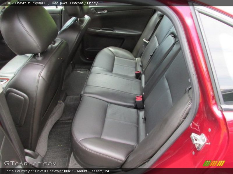 Rear Seat of 2009 Impala LT