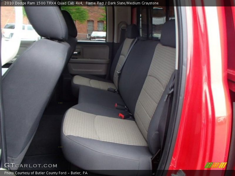 Flame Red / Dark Slate/Medium Graystone 2010 Dodge Ram 1500 TRX4 Quad Cab 4x4